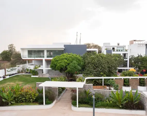 Luxury villas in Kokapet Hyderabad by Aadhya Advaita